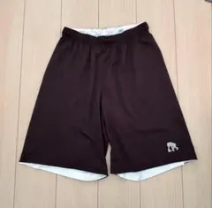 リバーシブル バスケットボールパンツ 黒白