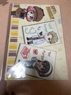 スパイファミリー　gigo限定　クリアファイル