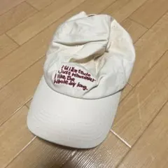 【未使用】「オガワナツミ コラボ」刺繍キャップ