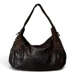 HENRY BEGUELIN Studded Leather Shoulder