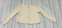 【Ｈ&M】ベージュ カーディガン 長袖 95〜100