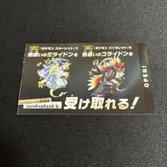 ポケモン　スカーレット　バイオレット　色違い　ミライドン　コライドン
