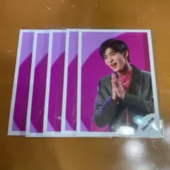 SnowMan 目黒蓮  公式写真 Grandeur オフショット  5枚