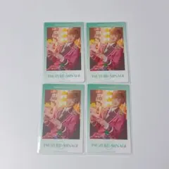 エーステ 皆木綴 チェキ風カード 4枚セット フォーライ