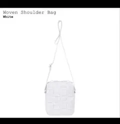 Supreme Woven Shoulder Bag White 希少✨のサムネイル