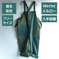 入手困難品 メルロー オーバーオール サロペット コーデュロイ グリーンのサムネイル
