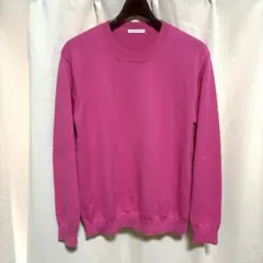 y060912 UNITED ARROWS ニットセーター M シンプル 無地のサムネイル