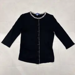 BURBERRY バーバリー ブルーレーベル カーディガン ノバチェック ライン