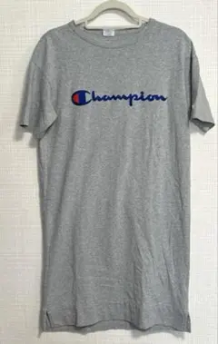 【美品】チャンピオン　ロングTシャツ ワンピース　Mサイズ