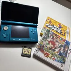 ニンテンドー3DS アクアブルー本体