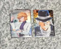 名探偵コナン TCG CT-P03 黒影の襲来 CPジン、RPシェリー2点セット
