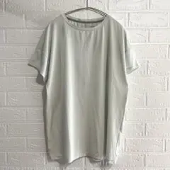 GU【M】ドロップショルダー オーバーサイズ メッシュ Tシャツ／スポーツウェア
