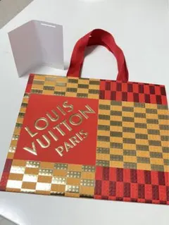 ルイヴィトン　ショップ袋　クリスマス限定