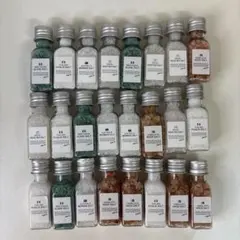 バスソルト ミニボトル まとめ売り 世界の塩セット 多種類のサムネイル