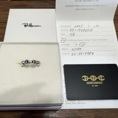 美品！HOORSENBUHS リング HB104 SS US8.5 号(17号) 美品！HOORSENBUHS リング HB104 SS US8.5 号(17号) - メルカリ