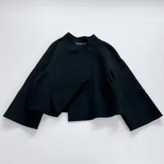 美品✨ADORE ウールモッサ ハーフコート　ジャケット　ノーカラー　38