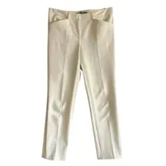 セオリーリュクス クロップドパンツ センタープレス 白 034 XSのサムネイル