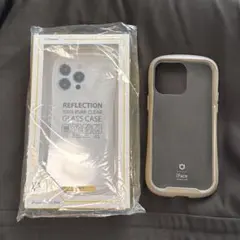 iFace iPhone 14 ProMax 強化ガラスクリア スマホケース