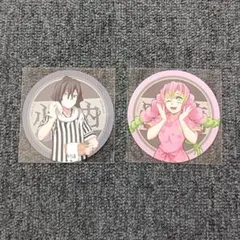 鬼滅の刃　極楽湯コラボ　特典　コースター　伊黒小芭内　甘露寺蜜璃