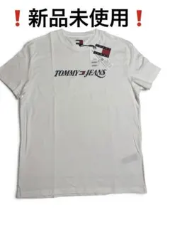 新品 TOMMY JEANS Tシャツ ホワイト Lサイズ