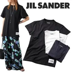 【美品】JIL SANDER +　オーガニックコットン S/S Tee【M】のサムネイル