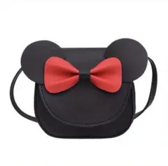 ミニー風 ポシェット キッズ ショルダー ディズニー