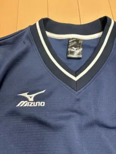⭐︎美品⭐︎Mizuno ネイビー Vネック 長袖ウェア　S