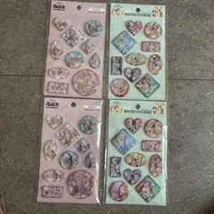 ウォーターシール　オイスター　ディズニープリンセス　2セットずつまとめ売り