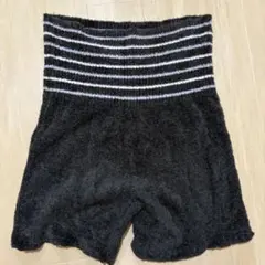 西松屋　マタニティ　腹巻きパンツ　ショートパンツ　モコモコ　カーキ　ルームウェア