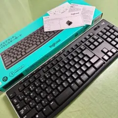 【美品】電池付き ロジクール ワイヤレスキーボード K270
