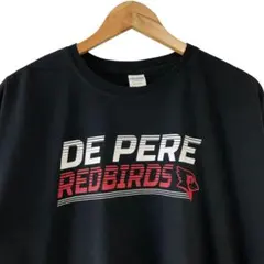 RED BIRDS カレッジ チームロゴ 鳥 レッド バード Tシャツ 2XL