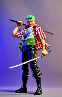 S.H.Figuarts ロロノア・ゾロ 用半袖シャツ 布製 本体なし