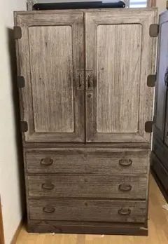 【専用】桐箪笥　 鍵付き　昭和レトロ アンティーク　古道具 骨董 楽天市場】アンティーク 桐箪笥の通販