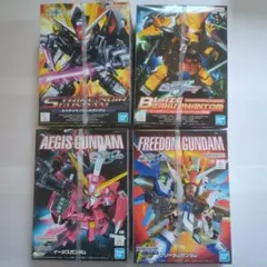 ガンダム　シード　プラモデル　4体セット　★匿名配送★