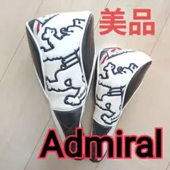 アドミラルゴルフ ヘッドカバー5点セット トリコロール柄 - メルカリ
