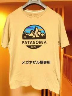 パタゴニアPATAGONIA オーガニックコットン Tシャツ Sサイズ ベージュ