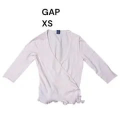 【美品】GAP カシュクールカーディガン ピンク XSサイズのサムネイル