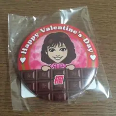 バレンタイン EーGirls 楓 缶バッジ