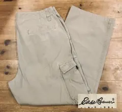 カーゴパンツ 古着 90s Eddie Bauer エディー・バウアー 36