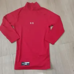 Under Armour 赤 アンダーシャツ ハイネック　SM160