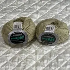 【ダルマ】スーパードライ ウォッシャブル並太 （ライトグリーン）ウール100%