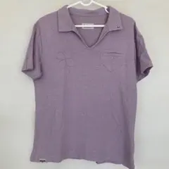 Mademoiselle non non パープル襟付きTシャツのサムネイル
