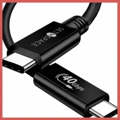 SETMSPACE 充電ケーブル 40gbps超高速転送 usb c ケーブル