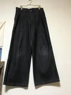 極希少❤️ agnes b. archive wide black denim