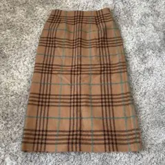 IENA チェックスカート