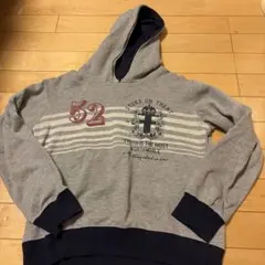 ikka キッズ パーカー 150cm グレー