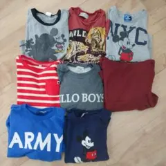 男の子 カットソー トレーナー8点 110 120