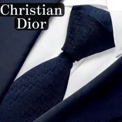 美品 Christian Dior トロッターロゴ ソリッド ネクタイ ブラック 良品✨Christian Dior ネクタイ セミトロッター ソリッド 無地 - メルカリ