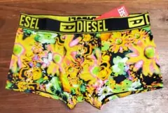 ディーゼル　新品　メンズ　ボクサーパンツ(フラワー/イエローM)