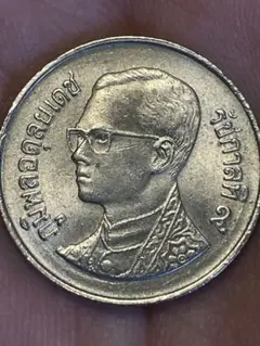 世界の銀貨セット【9】タイ1バーツ銀貨 タイ1バーツ銀貨 ラーマ4世・像 1869年 美品＋ 送料込